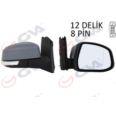 DIŞ DİKİZ AYNASI SAĞ FORD FOCUS 12> ELEKTRİKLİ ISITMALI ASTARLI SİNYALLİ SENSÖRL
