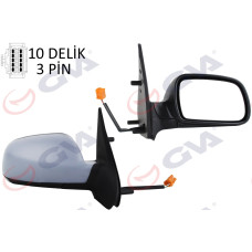 DIŞ DİKİZ AYNASI SAĞ XSARA 03 ELEKTRİKLİ ISITMALI ASTARLI KONVEKS 3 FİŞ VM-6146E