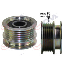 ALTERNATÖR KASNAĞI RULMANLI POLO 1.7 SDI-1.9D-SDI 94-01 -SEAT AROSA 1.7 SDI 97-0