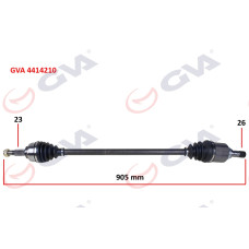 KOMPLE AKS SAĞ SYMBOL-THALIA/LOGAN II 1.5 DCI 12- ABS LI