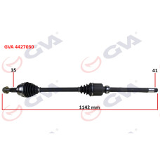 KOMPLE AKS SAĞ DUCATO-BOXER-JUMPER 2.2 MJTD-2.3 MJTD 06- 1142mm