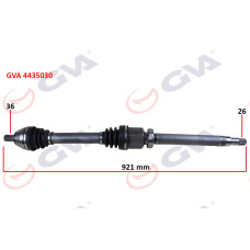 ÖN AKS KOMPLE SAĞ FORD FOCUS II 1.6TDCİ 04-11 -CMAX 1.6TDCİ 07-11 -VOLVO S40 II