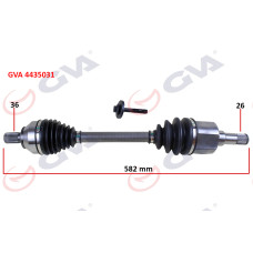 ÖN AKS KOMPLE SOL FORD FOCUS II 1.6TDCİ 04 11-CMAX 1.6TDCİ 04 11 VOLVO S40 II 04