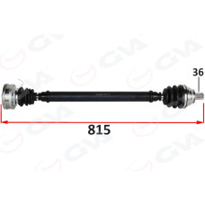 KOMPLE AKS ÖN SAĞ GOLF-LEON-JETTA-PASSAT CAYB-CAYC 1.6 TDİ UZUN 04-13 CAYB-CAYC