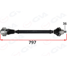 KOMPLE AKS ÖN SAĞ GOLF5-GOLF6-PASSAT-JETTA 2.0 TDİ 04-13 BKP-BKD-CFFB 2.0 TDİ