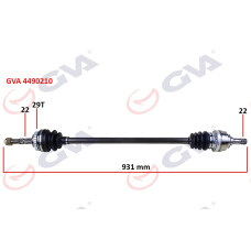 KOMPLE AKS SAĞ CORSA C-COMBO 1.2-1.4 16V 1.3 CDTI-1.7DTI 00-06 29 DİŞ ABS Lİ 931