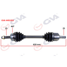 KOMPLE AKS SOL HYUNDAI ACCENT ADMIRE 1.5L D3EA CRDI 3 silindir 02-05 ABS li 25x2