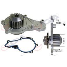 DEVIRDAIM FIESTA 1.4 TDCI 02>08 FUISON 02>12 P.206 307 BIPER1.4HDI C1-C2-C3-DS3-