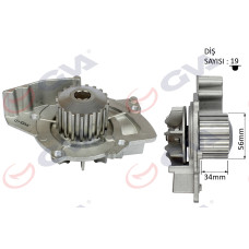 DEVİRDAİM PSA/FORD 407-C5 04-10 MONDEO 07-12 2.0HDİ/TDİ- JUMPER 2.2HDİ PA861