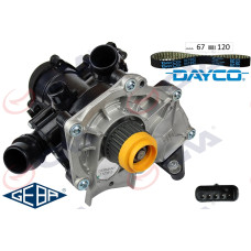 DEVİRDAİM KOMPLE AUDI A4-A5-A7-A3-Q3 1.8/2.0 TFSI 12- DAX-CJE DAYCO KAYIŞLI