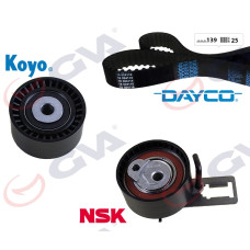 EKSANTRİK GERGİ KİTİ P107-206-207-307-BIPPER-C2-C3-NEMO-XSARA 1.4HDI-FIESTA V-FU