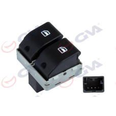 CAM AÇMA ANAHTARI ÖN SOL POLO 01-08 -SEAT IBIZA 04- 4 FİŞ-ÇİFTLİ