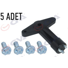 KİLİTLİ BİJON TAKIMI RENAULT CLIO-MEGANE Y.M. PİMLİ PAKET 5