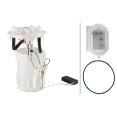 YAKIT SAMANDIRASI KOMPLE KANGOO 01> 1.5 DCI K9K