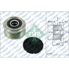 ALTERNATOR KASNAGI RULMANLI TOYOTA CRUISER VERSO 1.4D-4D 10-16