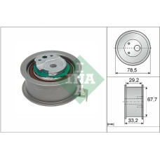 EKSANTRİK GERME MAKARASI VOLVO S60 13 15 S80-S90 16 V40-V60-V90 16 XC60 13 XC90