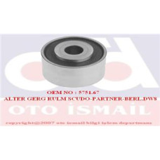 ALTERNATÖR GERGİ RULMANI P206-306 98-01 -PARTNER-BERLINGO-EXPERT-JUMPY-XSARA 98-