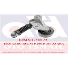 ALTERNATÖR GERGİ RULMANI GERDİRİCİ P206 1.4i-1.6i-16 16V 98- -XSARA 1.4i-1.6-1.6