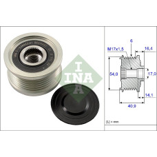 ALTERNATÖR KASNAĞI RULMANLI BRAVO II 06 DOBLO 10 LINEA 09 PUNTO 05 STILO 04-07 -