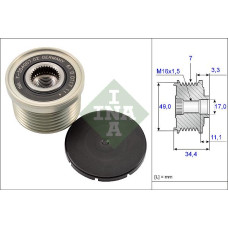 ALTERNATOR RULMANI BMW E81 E87 E82 E88 E90 E91 E92 E93 E60 E70 N43 N52 N54