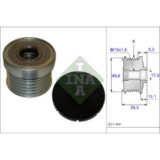 ALTERNATOR RULMANI BMW E81 E87 E30 E46 E90 E91 E92 E60 E64 E65 E84 E83 E70 E86