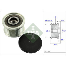 ALTERNATOR RULMANI BMW E70 06 10