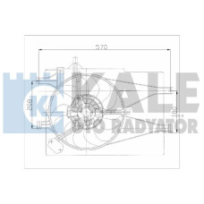 FAN GRUBU DAVLUMBAZLI FIAT PALIO-ALBEA 1.2-1.4 98 09 MT KLİMASIZ FAN MOTORU DAVL