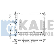 RADYATÖR BRAVO-BRAVA-MAREA 1.4i-1.6i 1 SIRA CU PL SİSTEM