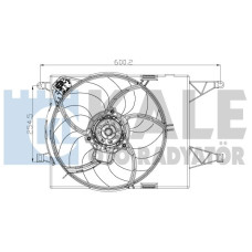 FAN GRUBU DAVLUMBAZLI FIAT LINEA 1.4 MPI AC ELEKTRO FAN GRUBU