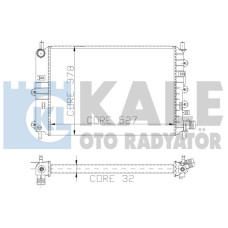 MOTOR SU RADYATORU ESCORT CLX 1.6 ZETEC 95 01 2 SIRA AL PL