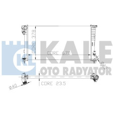 RADYATÖR PARTNER-BERLINGO-XSARA-306 1.9DZL DW8 98-02 KLİMASIZ MEK 670x377.5x23 2