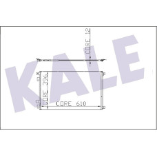 KLİMA RADYATÖRÜ KONDENSER RENAULT MEGANE II 03 SCENIC II 03 GRAND SCENIC II 03 1