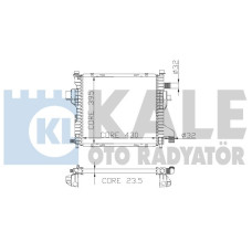 RADYATÖR TWNG 96 1.2 ENJ 16V AC MEK OTOM 430x395x24 1 SIRA ALB SİSTEM