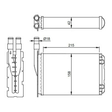 KALORİFER RADYATÖRÜ R9-R11-EXP 212x156 2 SIRA AL PL SİSTEM