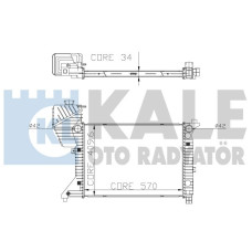 MOTOR SU RADYATORU MERCEDES SPRINTER B901 B904 96 06