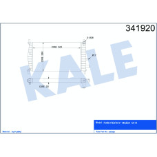 MOTOR SU RADYATORU FIESTA IV 96 02 MAZDA 121 III 1.0 / 1.3 KLIMASIZ