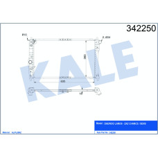 RADYATÖR DAEWOO LANOS CHERY CHANCE-SEN S AL-PL-BRZ