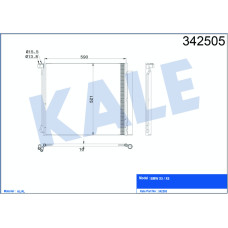 KLIMA RADYATORU BMW S63 N63 E70 E71 F15 F16 G05 G06