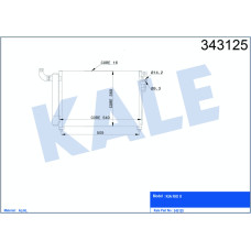 KLİMA KONDENSERİ KIA RIO II AL-AL