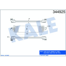 TURBO INTERCOLL RADYATORU MONDEO IV 07 14 S MAX GALAXY 06 1.6 ECOBOOST VOLVO V70