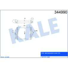 TURBOSARJ RADYATORU MERCEDES VITO W638 97 03