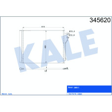 KLIMA RADYATORU BMW F07 F10 F11 F18 N20