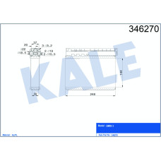 KALORIFER RADYATORU BMW E39 E36 KLIMALI