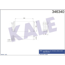 KALORİFER RADYATÖRÜ BRAVO 95-01 BRAVA 95-01 MAREA 96-02 250x140x42