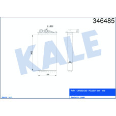 KALORİFER RADYATÖRÜ CITROEN DS5 PEUGEOT 3008-5008