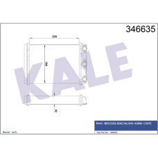 KALORIFER RADYATORU MERCEDES W124 S124 C124