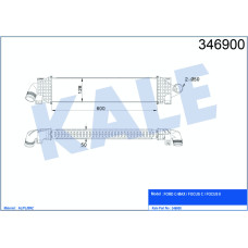 TURBO INTERCOL RADYATORU FOCUS II 1.6 TDCI 2.0 TDCI C-MAX 06 11 03 1.6 TDCI 1.8