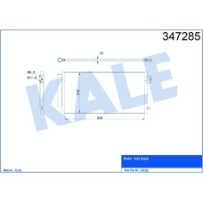 KLİMA KONDENSERİ FIAT EGEA-500L 12 1.3-1.6 MULTİJET-1.4 BENZINLI AL-PL-BRZ