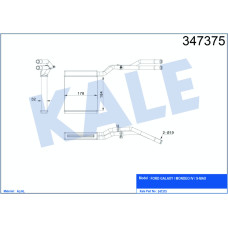 KALORIFER RADYATORU MONDEO IV 07 14 S MAX GALAXY 06 15