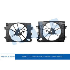 FAN MOTOR DAVLUMBAZI RENAULT CLIO IV-DACIA DOKKER-LODGY 1.5 DCI